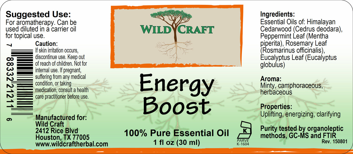 WC essential energy boost 1oz